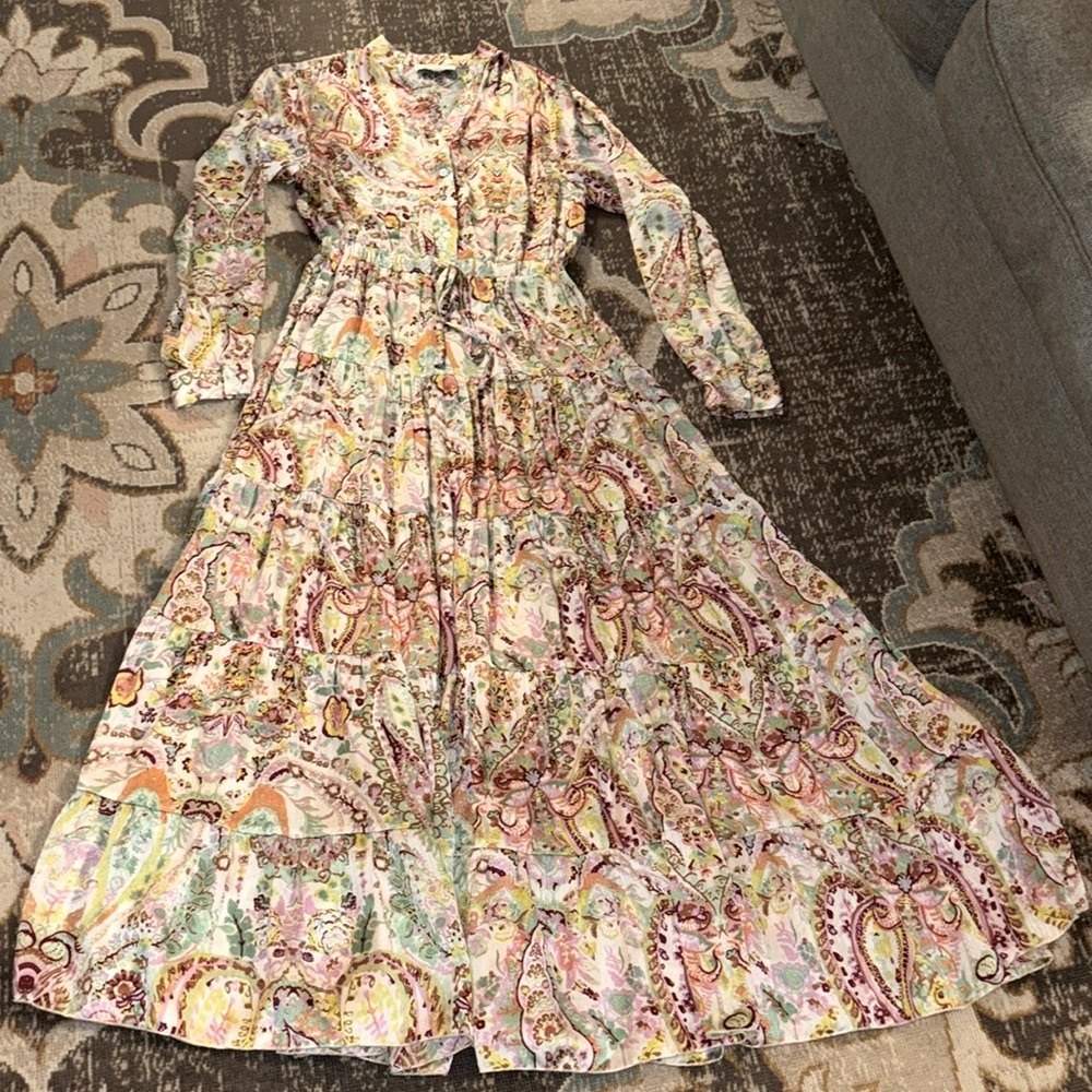 Pastel Dress with drawstring by Pinch